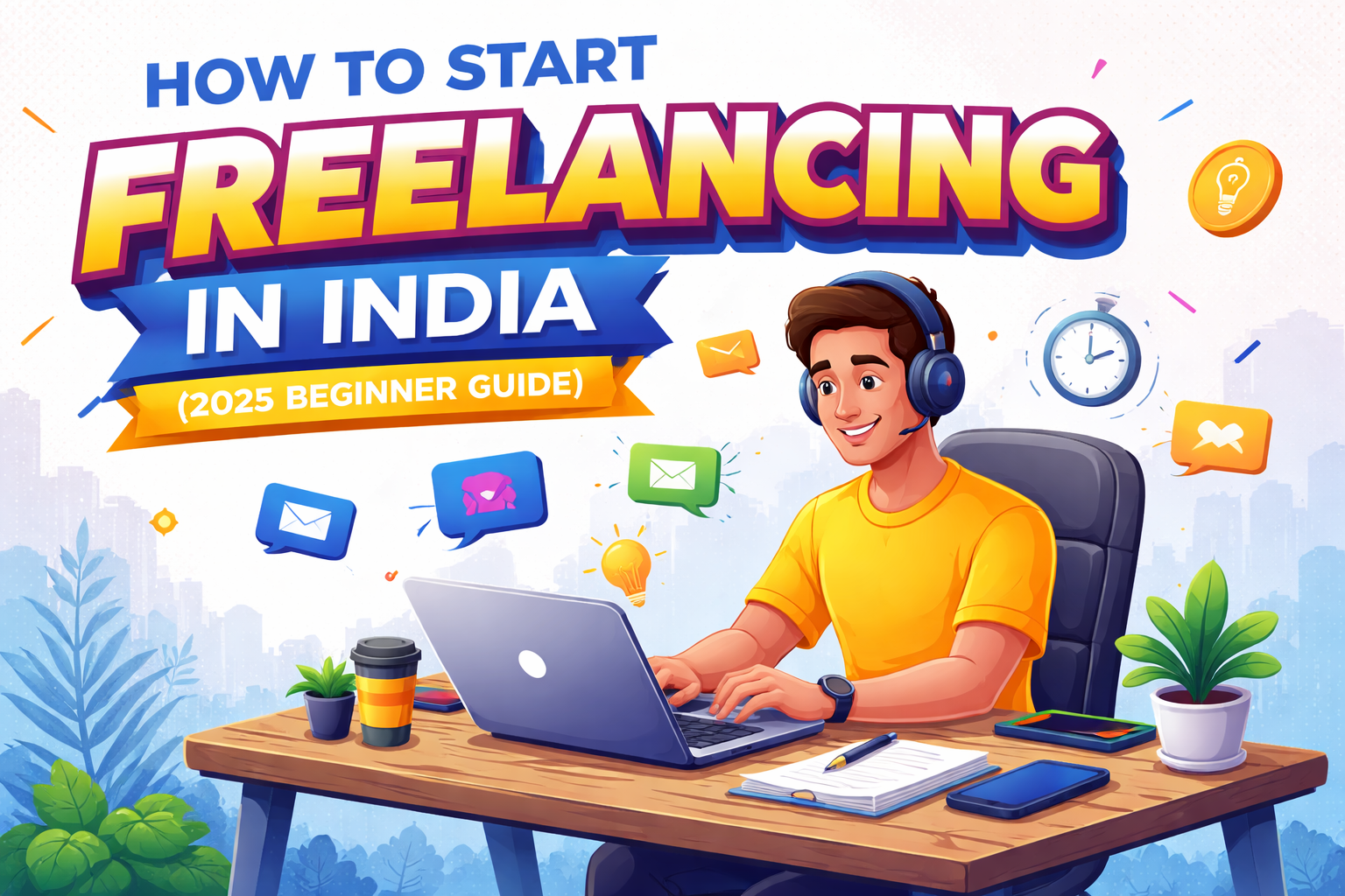 How to Start Freelancing in India (2025 Beginner Guide)