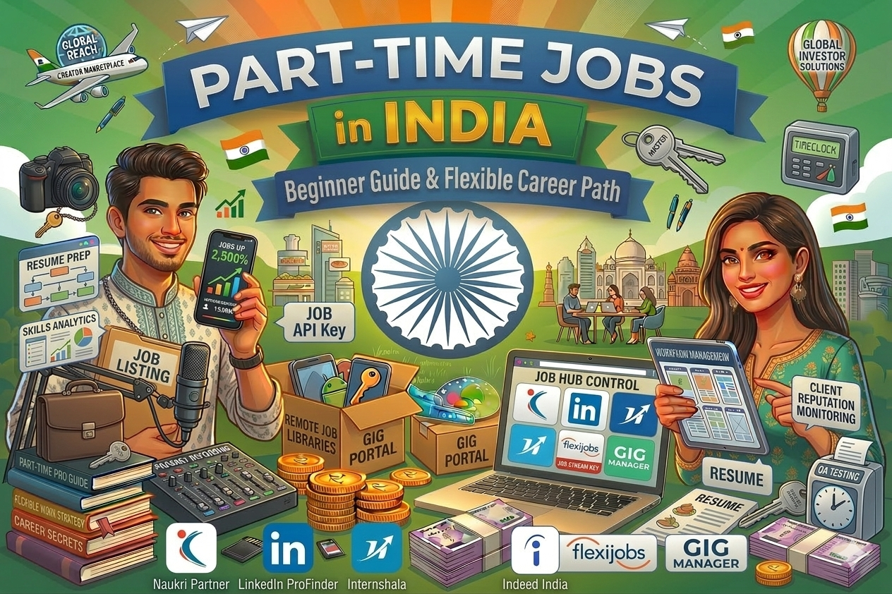 Part-Time Jobs in India (Best Options for Students)