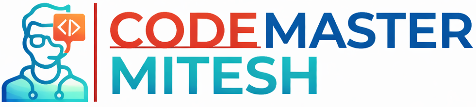 Code Master Mitesh Logo